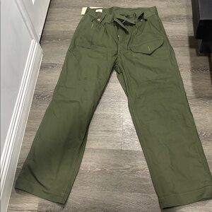 Olive Cargo Pants for Men